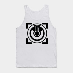 Photographic Shutter Tank Top